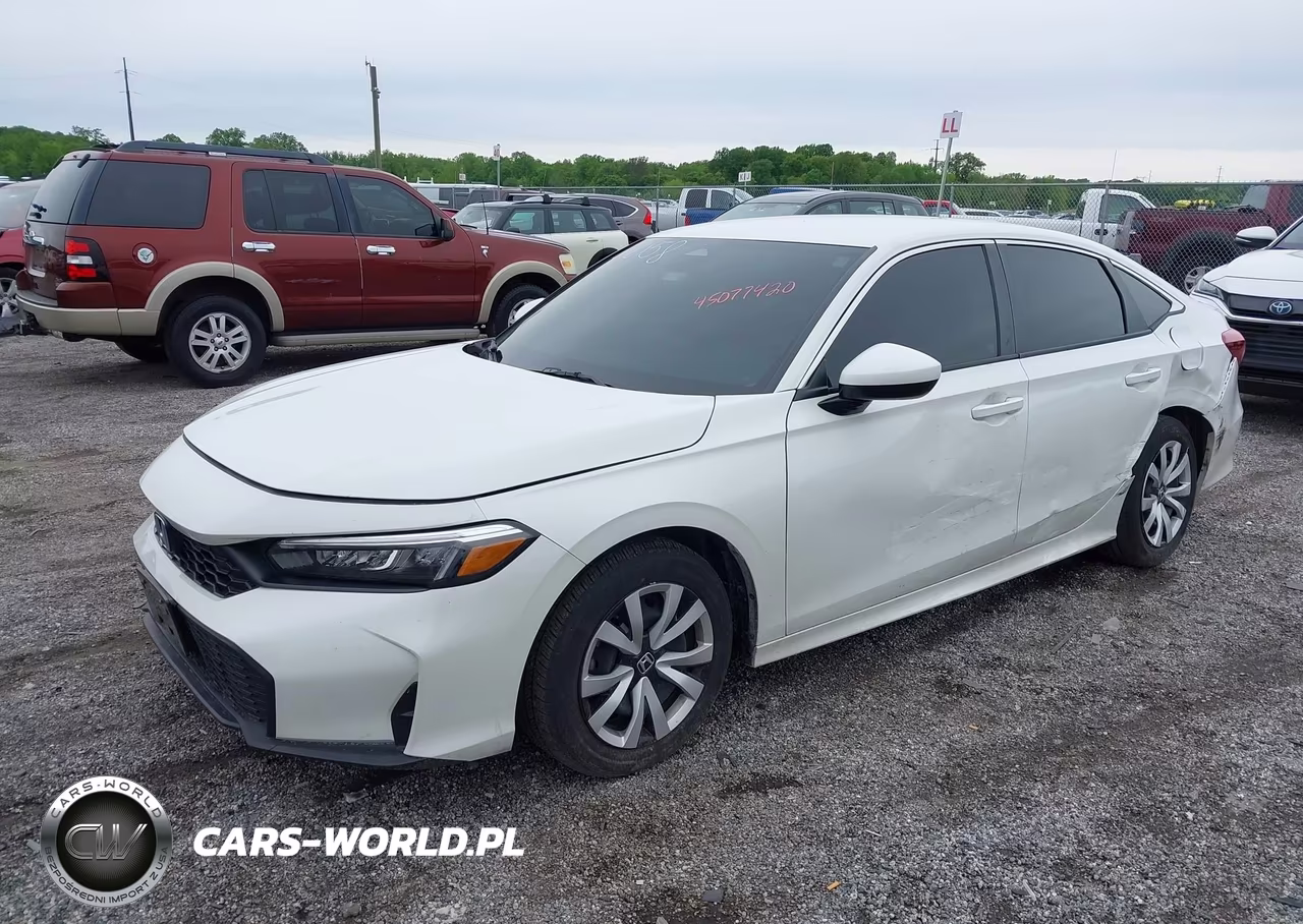 2025 Honda Civic Lx VIN:2HGFE2F20SH540058 - 2