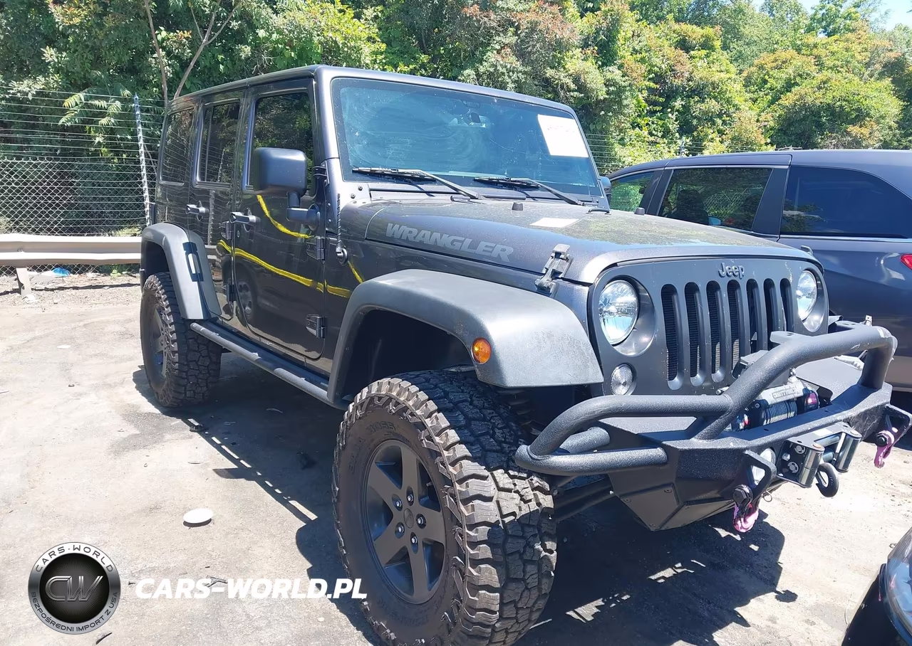 2016 Jeep Wrangler Unlimited Black Bear