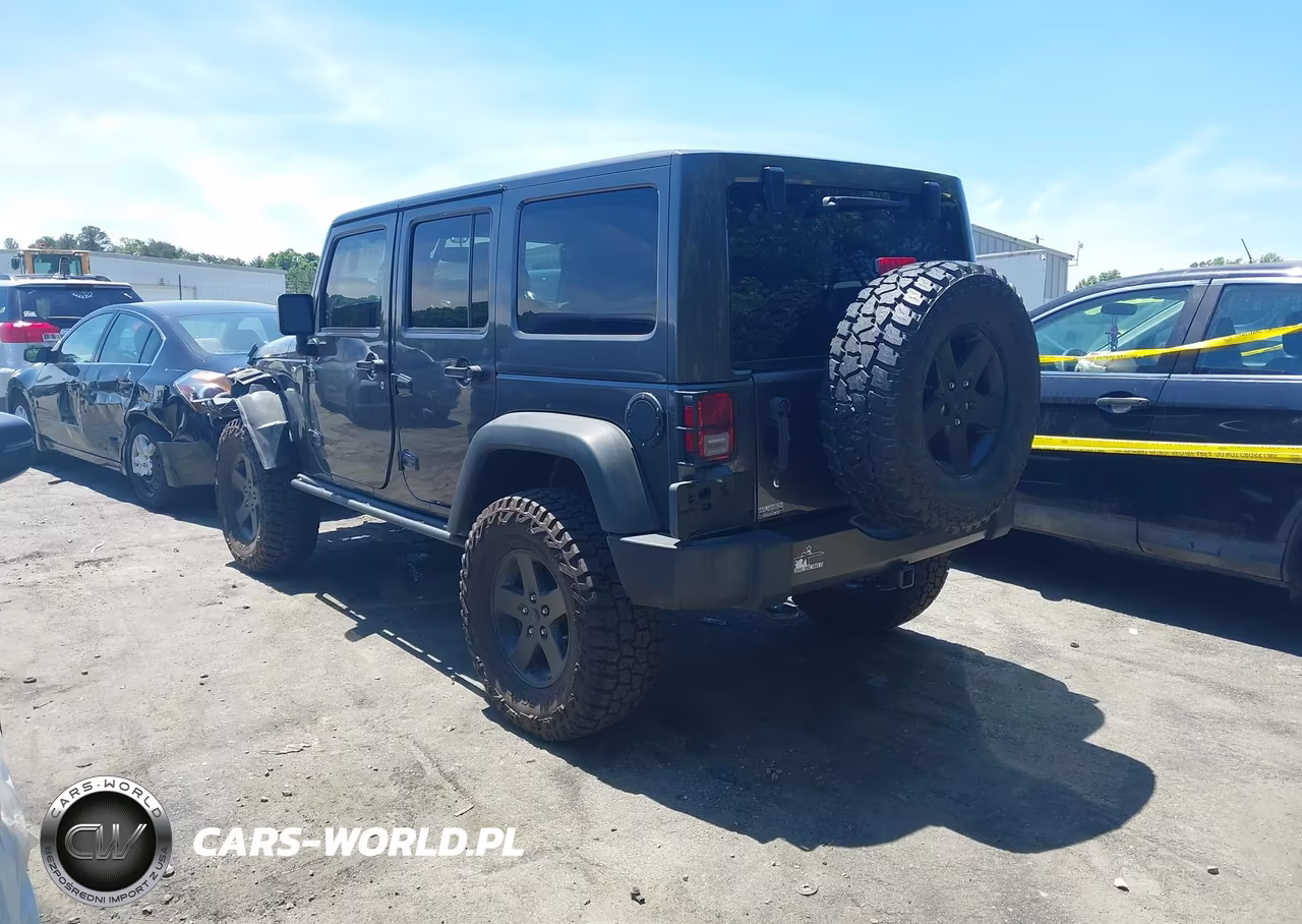 2016 Jeep Wrangler Unlimited Black Bear VIN:1C4BJWDG3GL178672 - 3