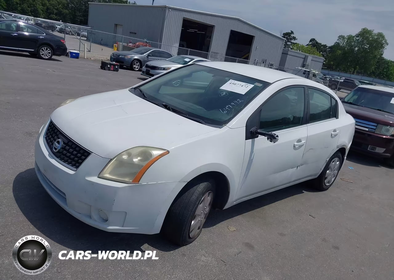 2008 Nissan Sentra 2.0 VIN:3N1AB61E58L647992 - 2