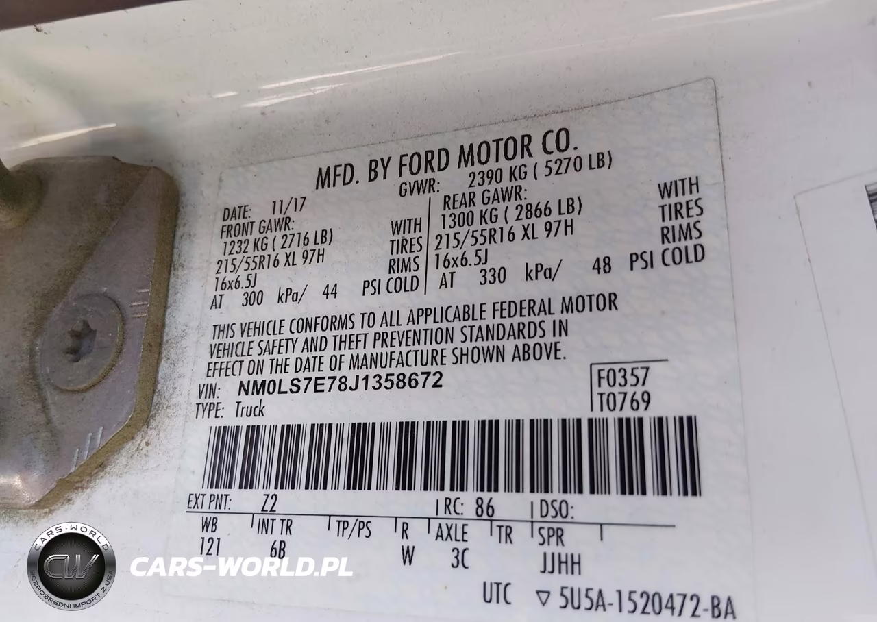 2018 Ford Transit Connect Xl VIN:NM0LS7E78J1358672 - 9