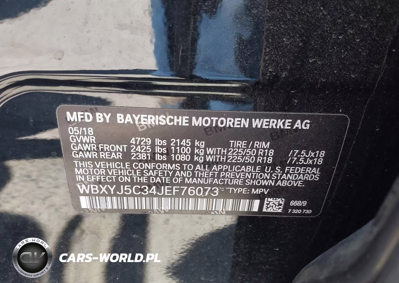 2018 BMW X2 xDrive28I VIN:WBXYJ5C34JEF76073 - 9