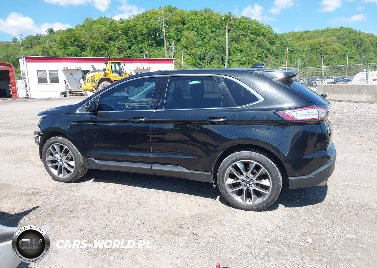 2015 Ford Edge Titanium VIN:2FMPK4K86FBC19695 - 15