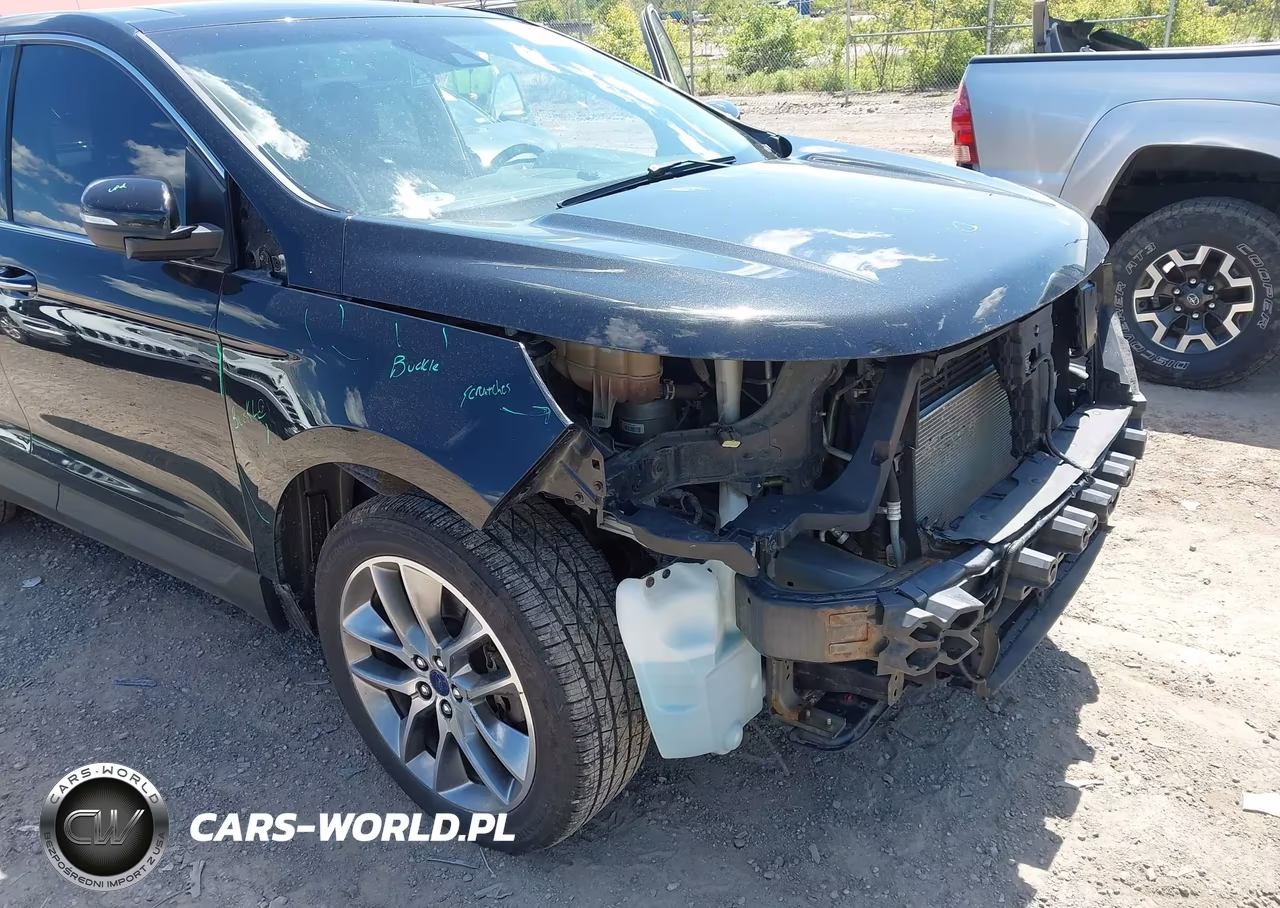 2015 Ford Edge Titanium VIN:2FMPK4K86FBC19695 - 18