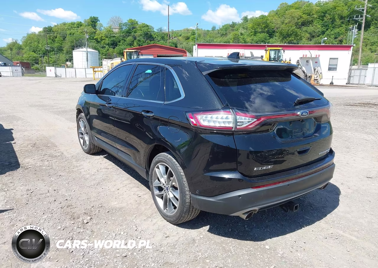 2015 Ford Edge Titanium VIN:2FMPK4K86FBC19695 - 3