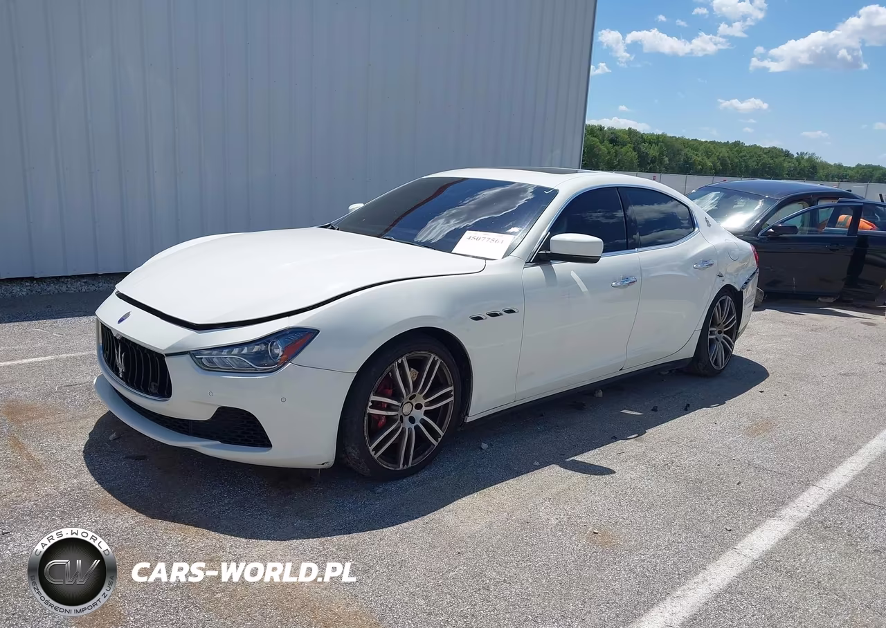 2014 Maserati Ghibli S Q4 VIN:ZAM57RTA1E1109736 - 2