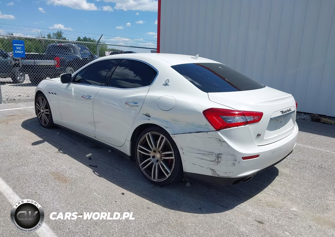 2014 Maserati Ghibli S Q4 VIN:ZAM57RTA1E1109736 - 3