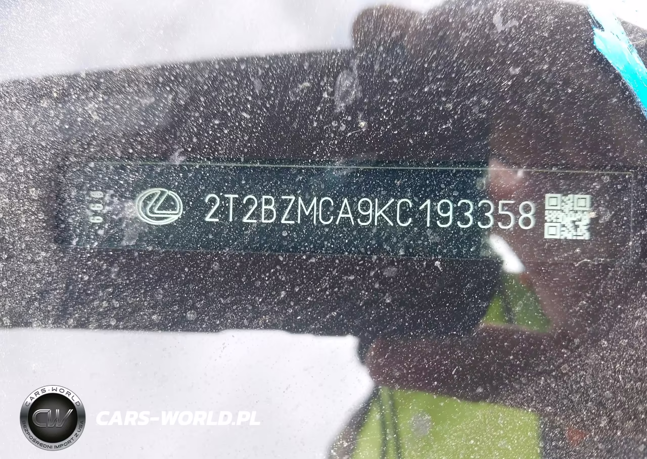 2019 Lexus Rx 350 F Sport VIN:2T2BZMCA9KC193358 - 9
