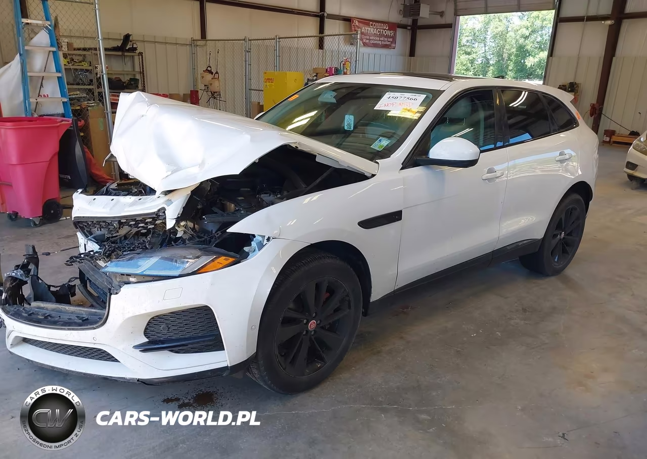 2021 Jaguar F-Pace S P250 Awd Automatic VIN:SADCJ2EX7MA683069 - 2