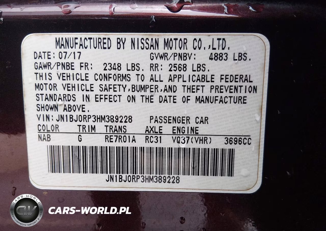 2017 Infiniti Qx50 VIN:JN1BJ0RP3HM389228 - 9