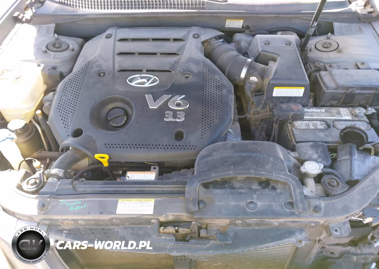 2008 Hyundai Sonata Gls V6 VIN:5NPET46F28H334898 - 10