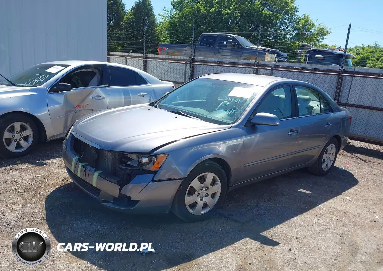 2008 Hyundai Sonata Gls V6 VIN:5NPET46F28H334898 - 2