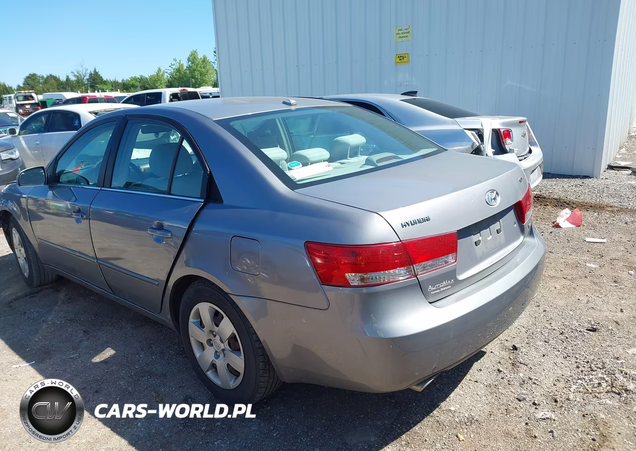 2008 Hyundai Sonata Gls V6 VIN:5NPET46F28H334898 - 3