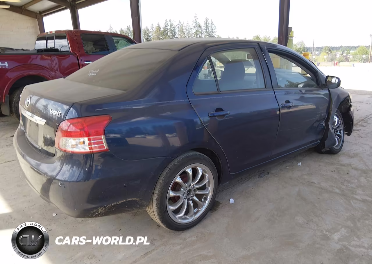 2008 Toyota Yaris VIN:JTDBT903X81228432 - 4