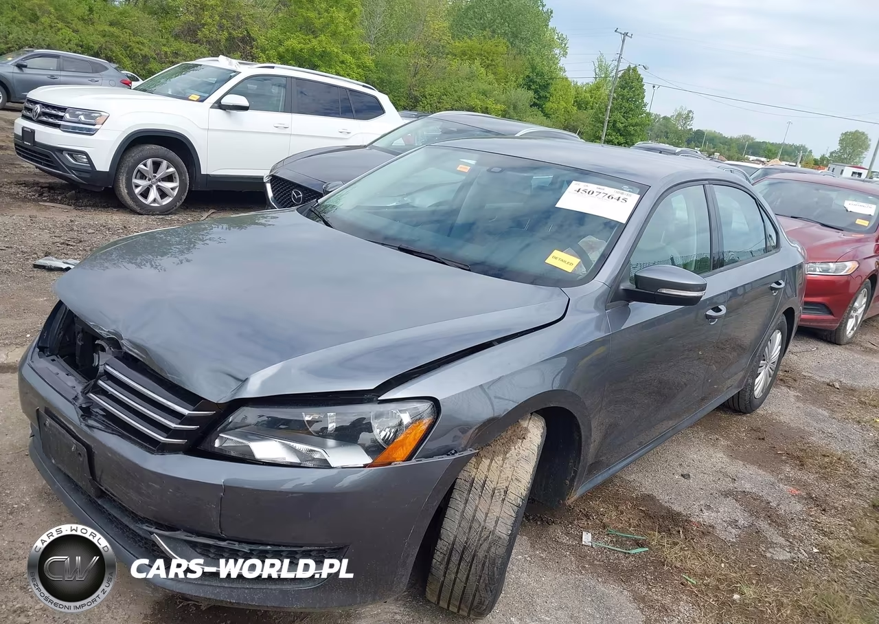2014 Volkswagen Passat 1.8T S VIN:1VWAT7A3XEC063655 - 2