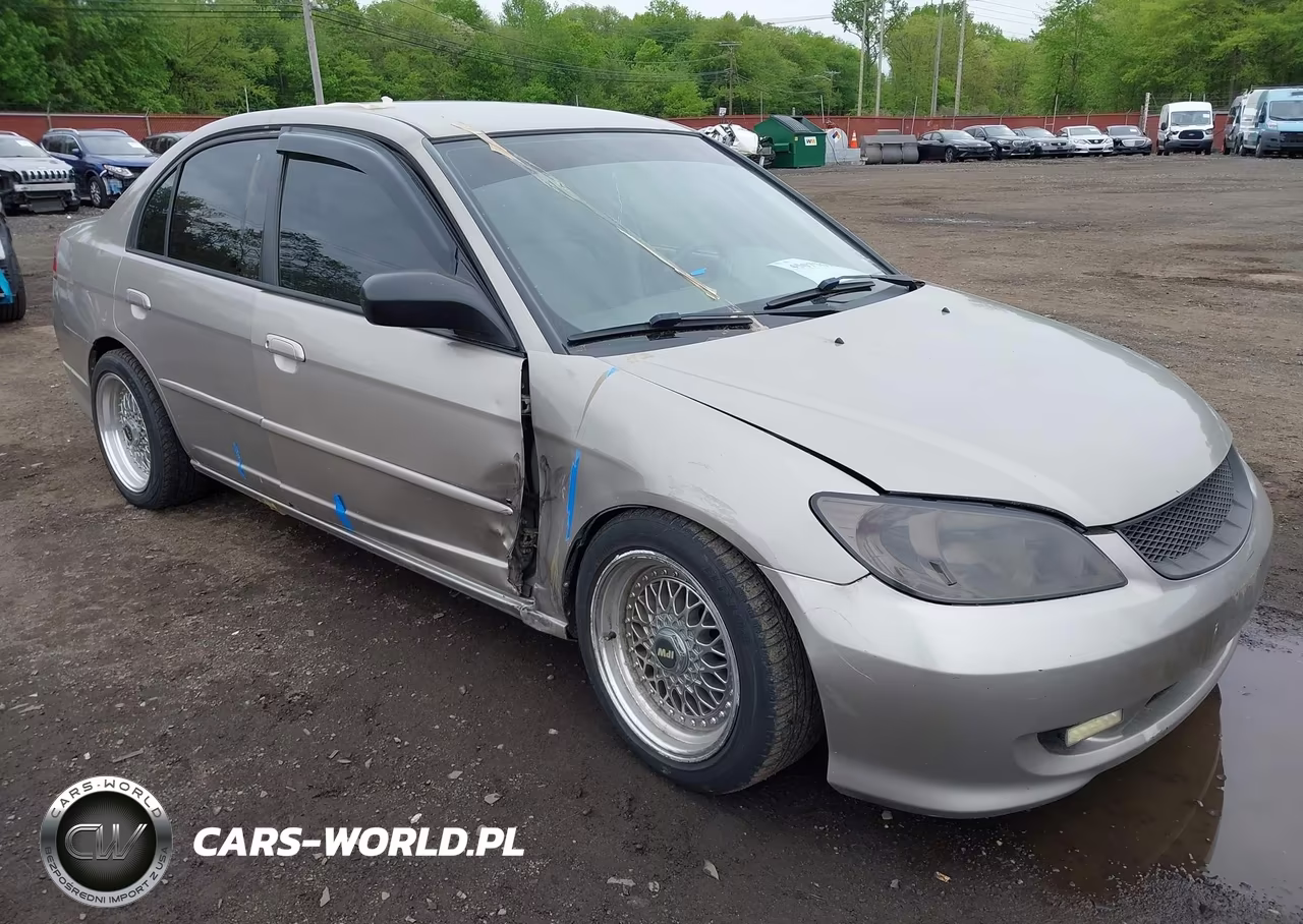 2004 Honda Civic Lx VIN:2HGES16564H598090 - 6