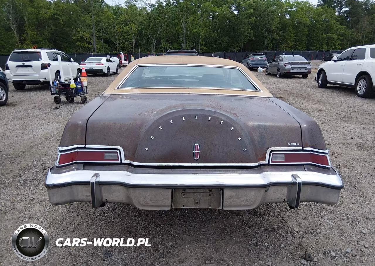 1974 Lincoln Continental VIN:4Y89A871772 - 17