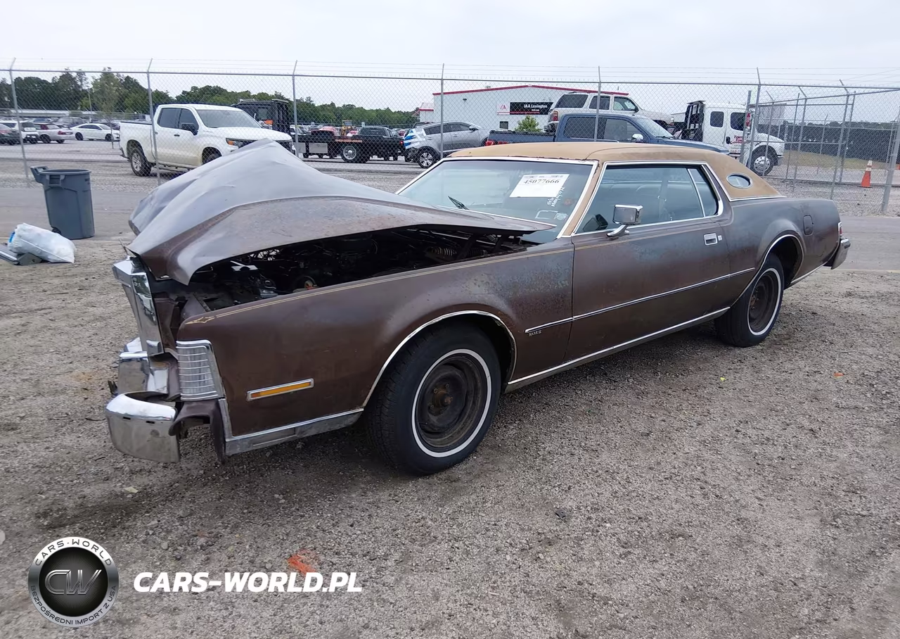1974 Lincoln Continental VIN:4Y89A871772 - 2