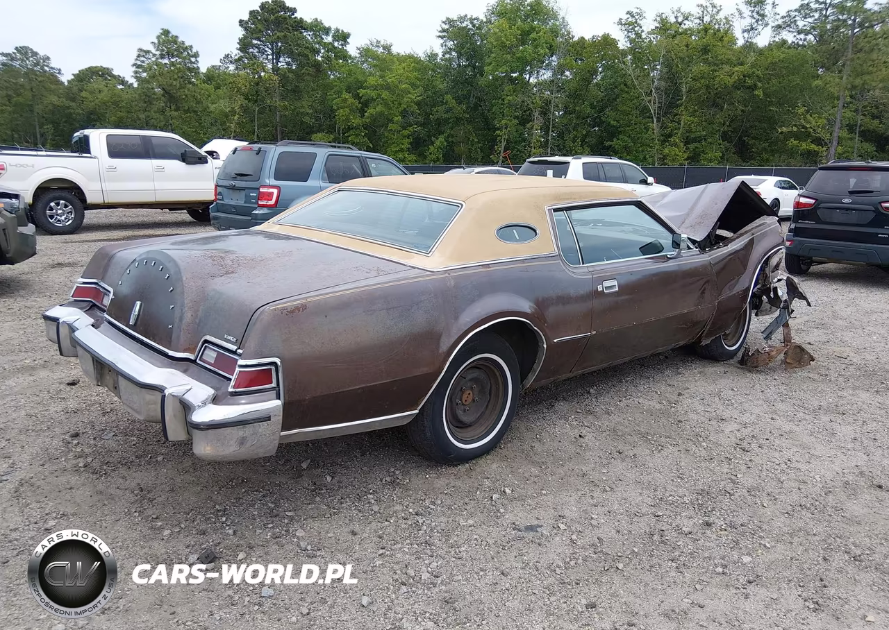 1974 Lincoln Continental VIN:4Y89A871772 - 4