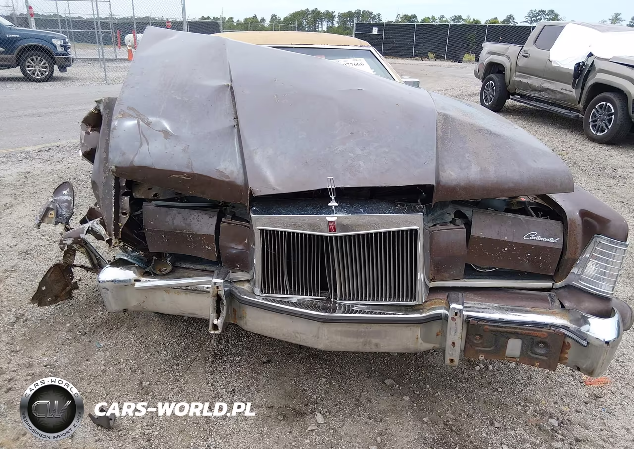 1974 Lincoln Continental VIN:4Y89A871772 - 6