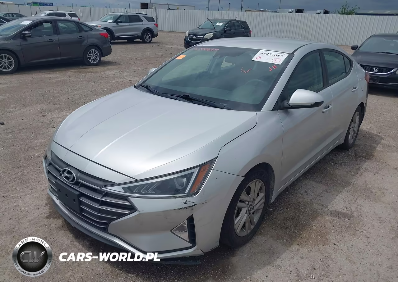 2019 Hyundai Elantra Sel VIN:5NPD84LF2KH407163 - 2