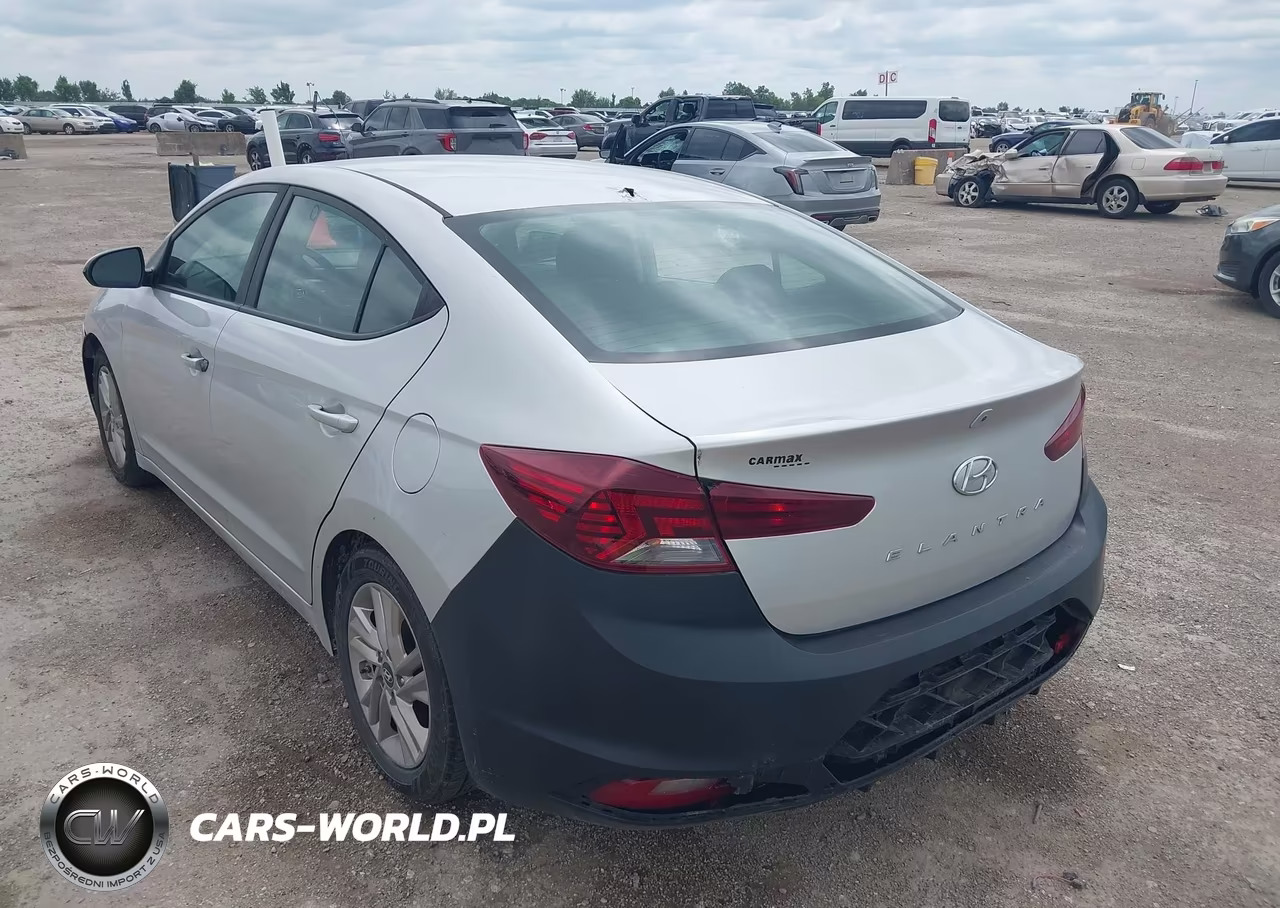 2019 Hyundai Elantra Sel VIN:5NPD84LF2KH407163 - 3