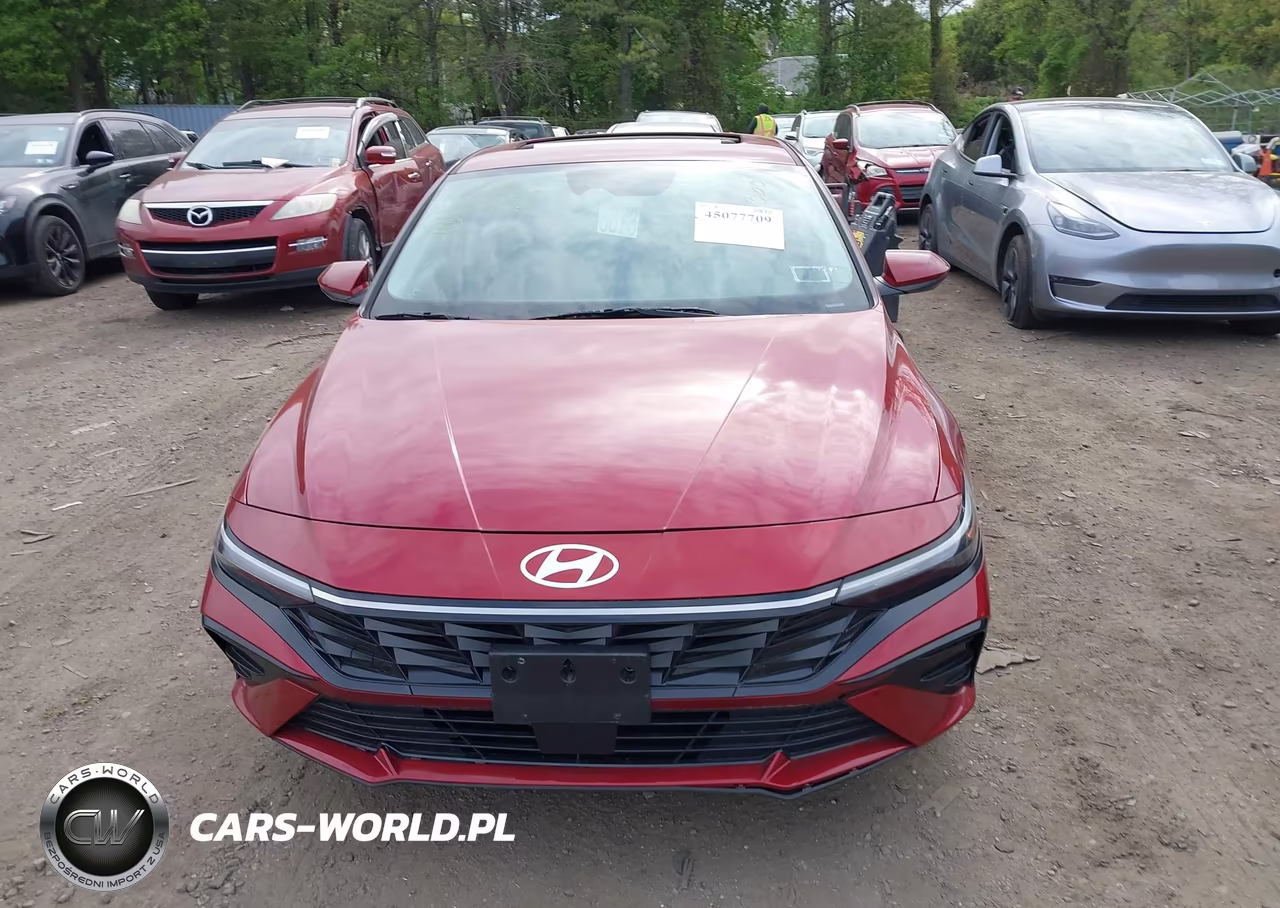 2024 Hyundai Elantra Sel VIN:KMHLS4DG6RU829257 - 12