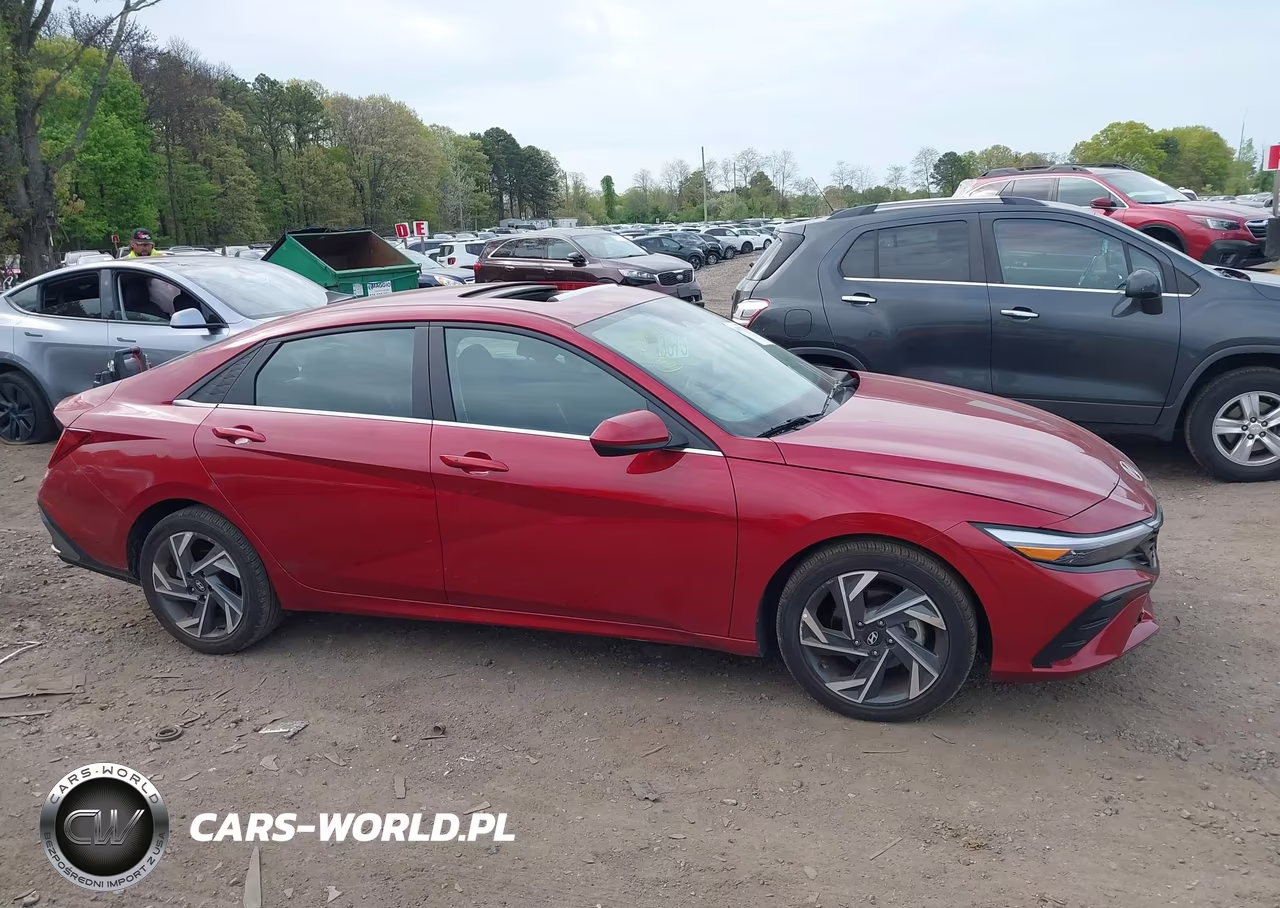 2024 Hyundai Elantra Sel VIN:KMHLS4DG6RU829257 - 13