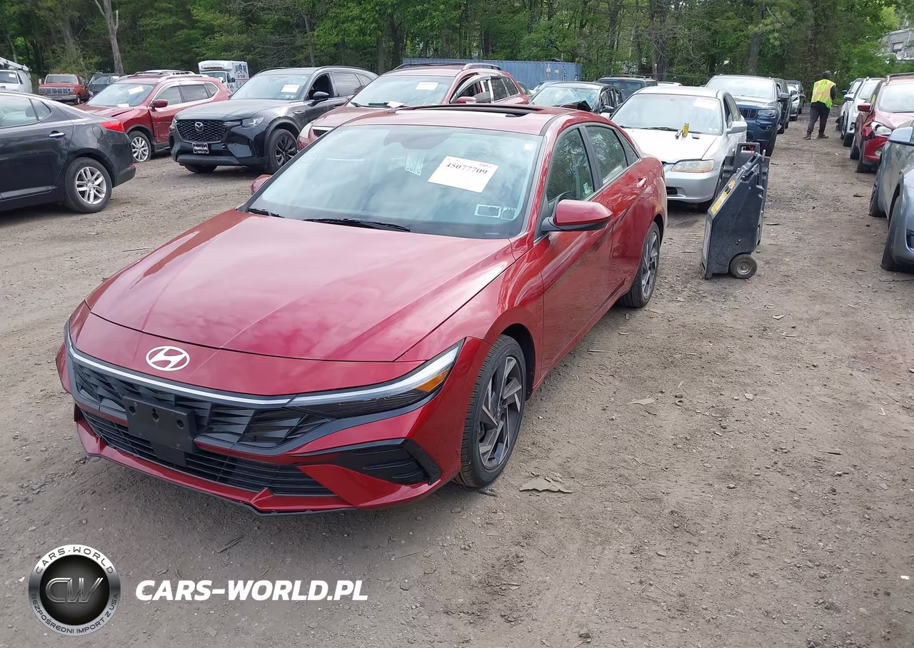 2024 Hyundai Elantra Sel VIN:KMHLS4DG6RU829257 - 2