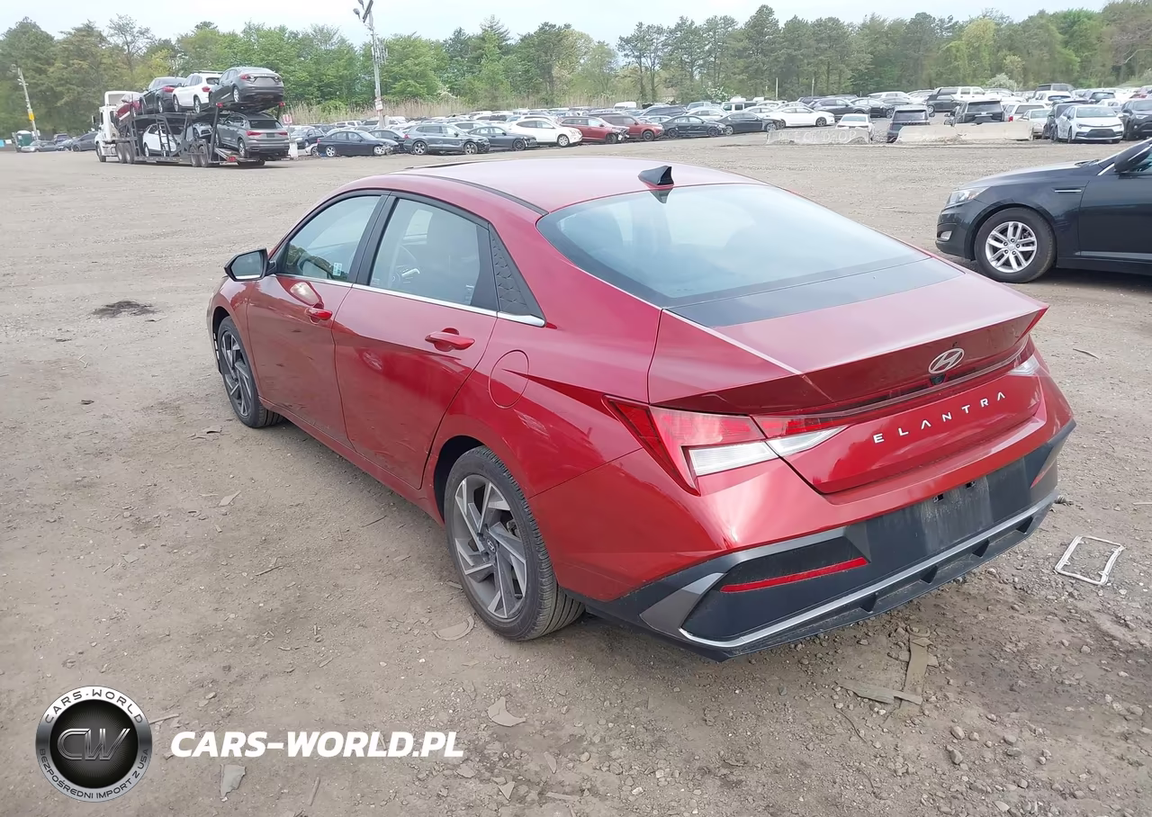 2024 Hyundai Elantra Sel VIN:KMHLS4DG6RU829257 - 3