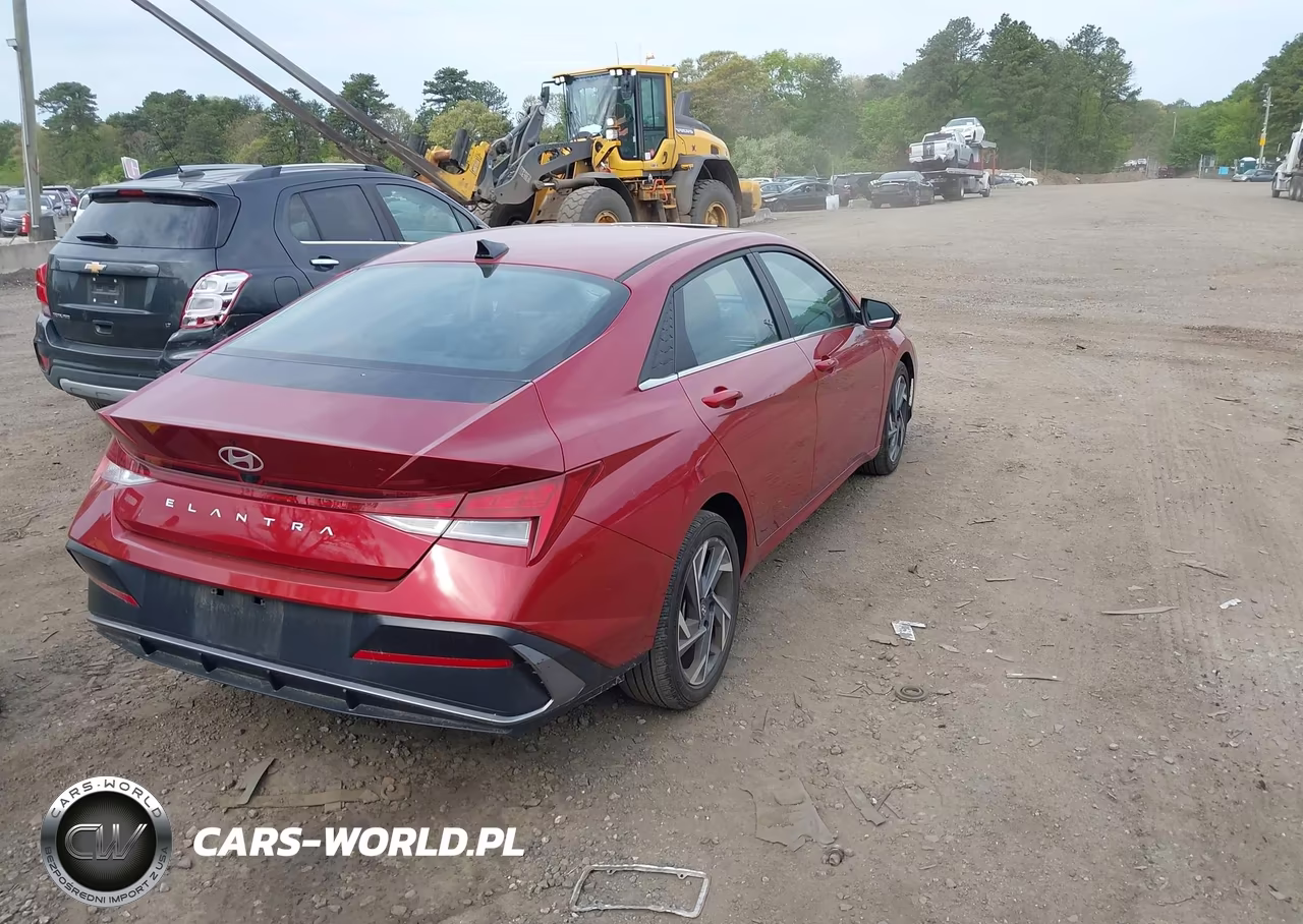 2024 Hyundai Elantra Sel VIN:KMHLS4DG6RU829257 - 4