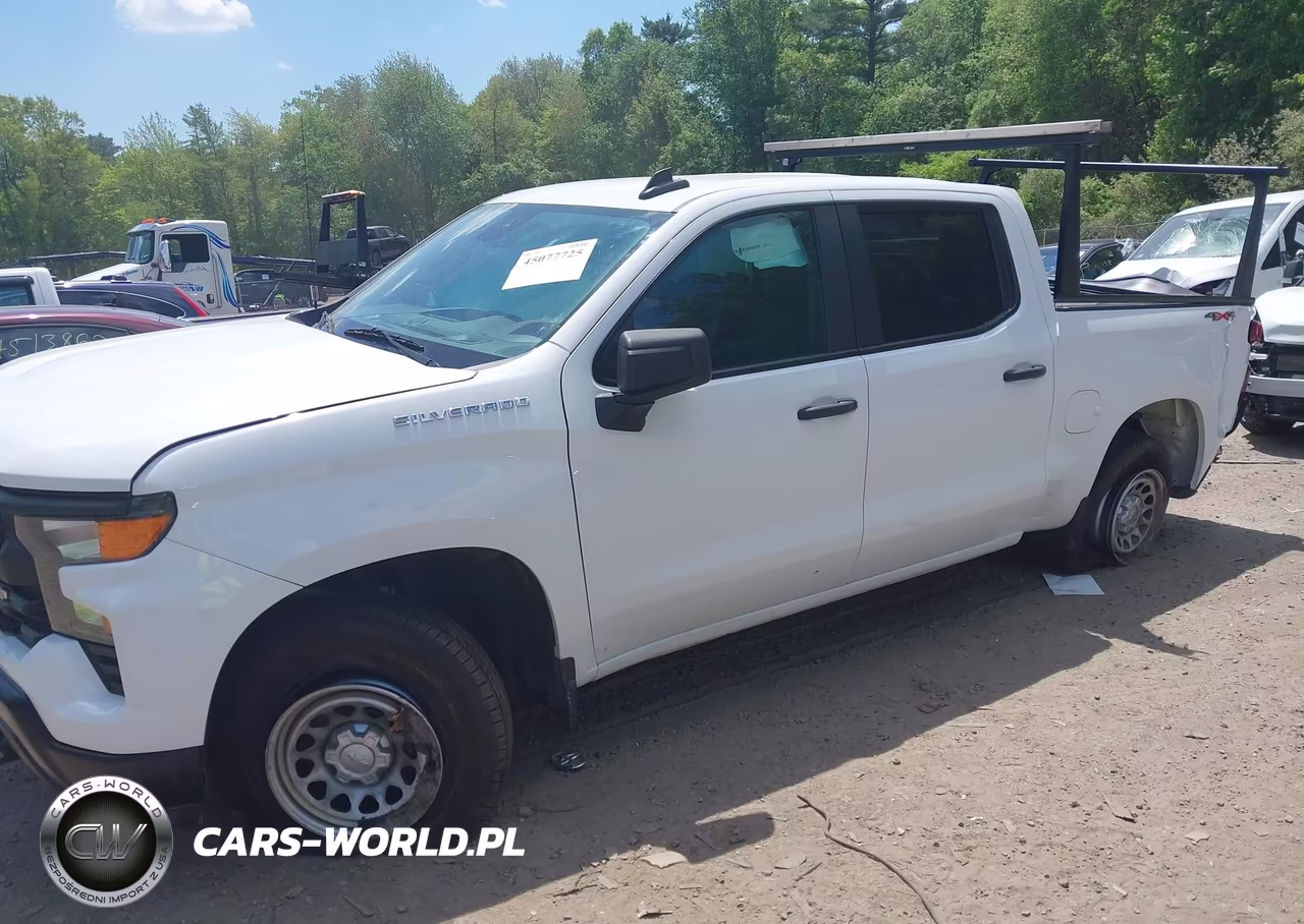 2022 Chevrolet Silverado 1500 4Wd Short Bed Wt VIN:1GCUDAED3NZ588518 - 2
