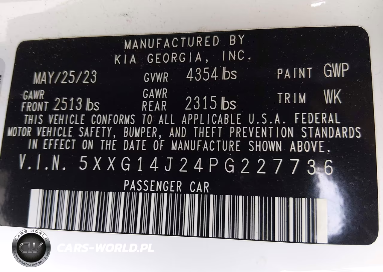 2023 Kia K5 Lxs VIN:5XXG14J24PG227736 - 9