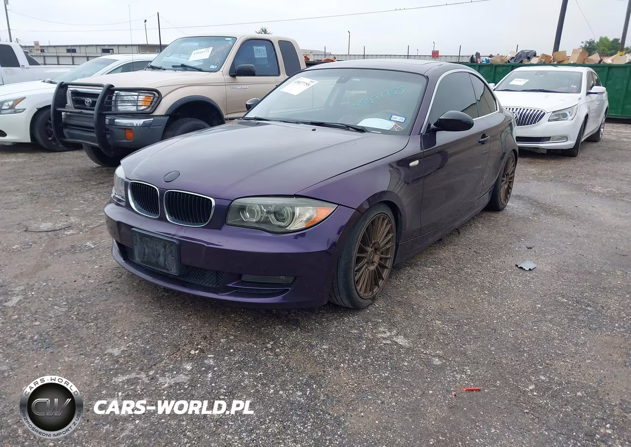 2008 BMW 128I VIN:WBAUP73518VF08649 - 2
