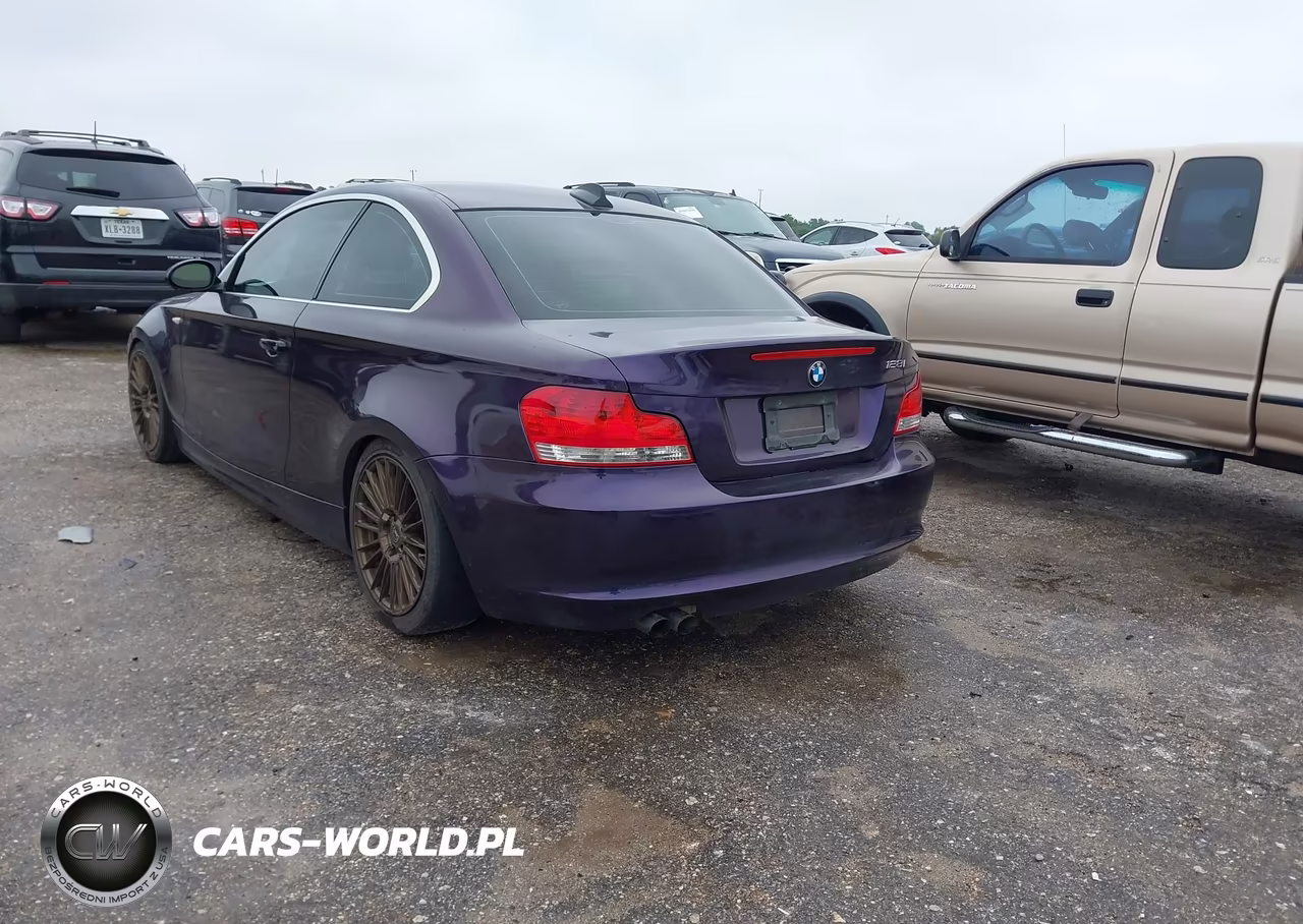 2008 BMW 128I VIN:WBAUP73518VF08649 - 3
