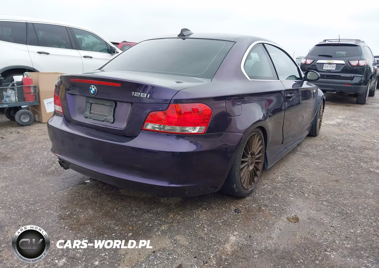 2008 BMW 128I VIN:WBAUP73518VF08649 - 4
