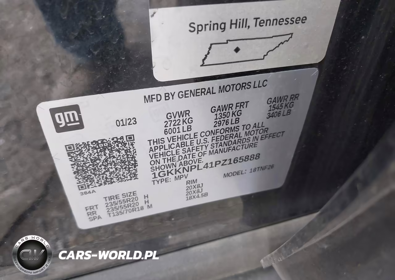 2023 GMC Acadia Fwd Denali VIN:1GKKNPL41PZ165888 - 9