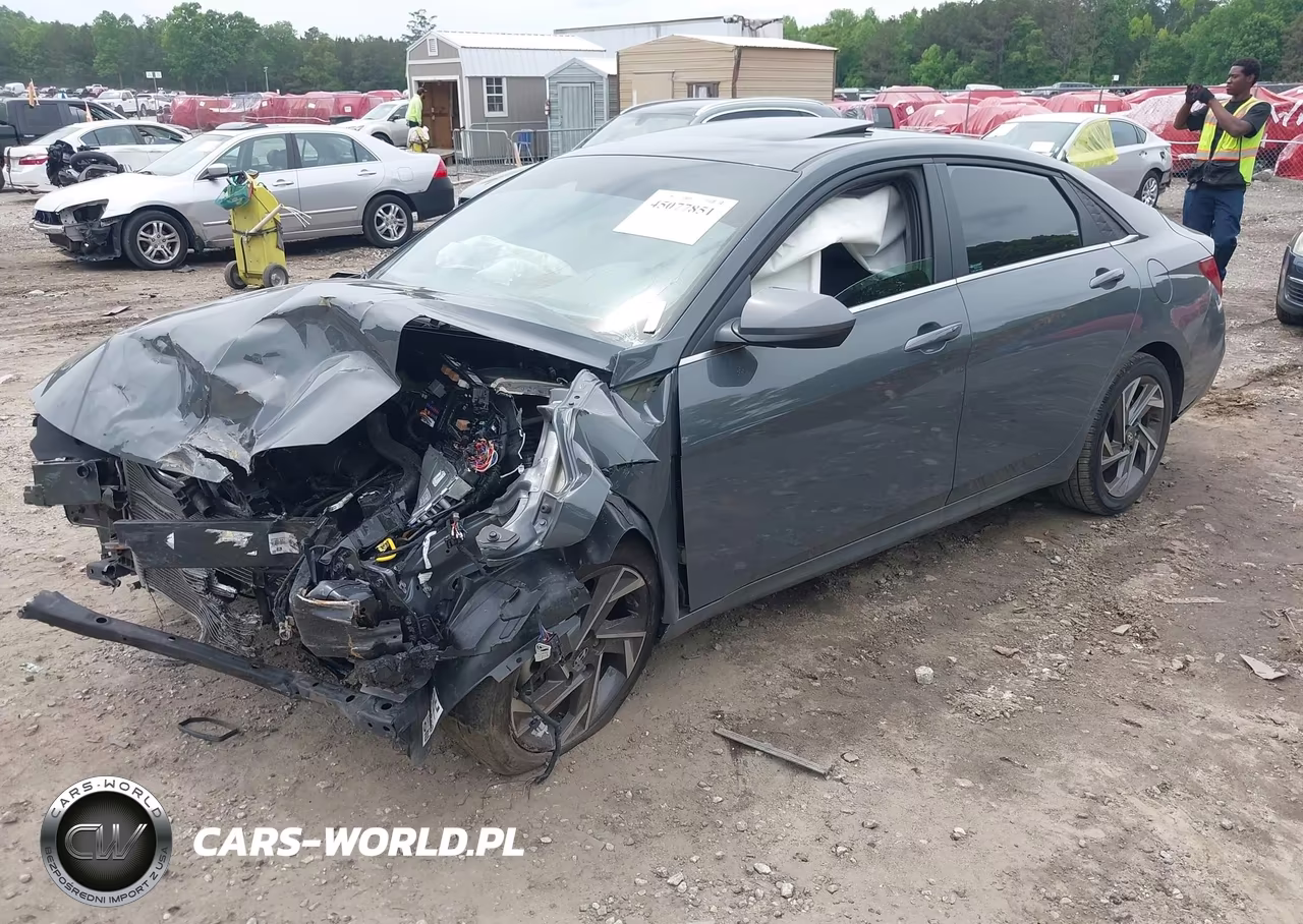 2025 Hyundai Elantra Sel Convenience VIN:KMHLS4DG8SU884539 - 2