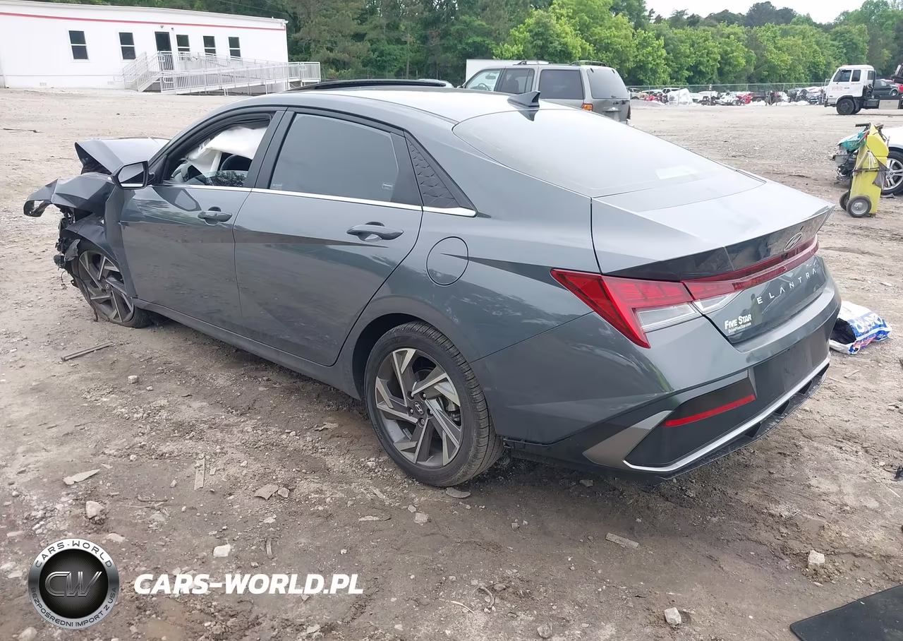 2025 Hyundai Elantra Sel Convenience VIN:KMHLS4DG8SU884539 - 3
