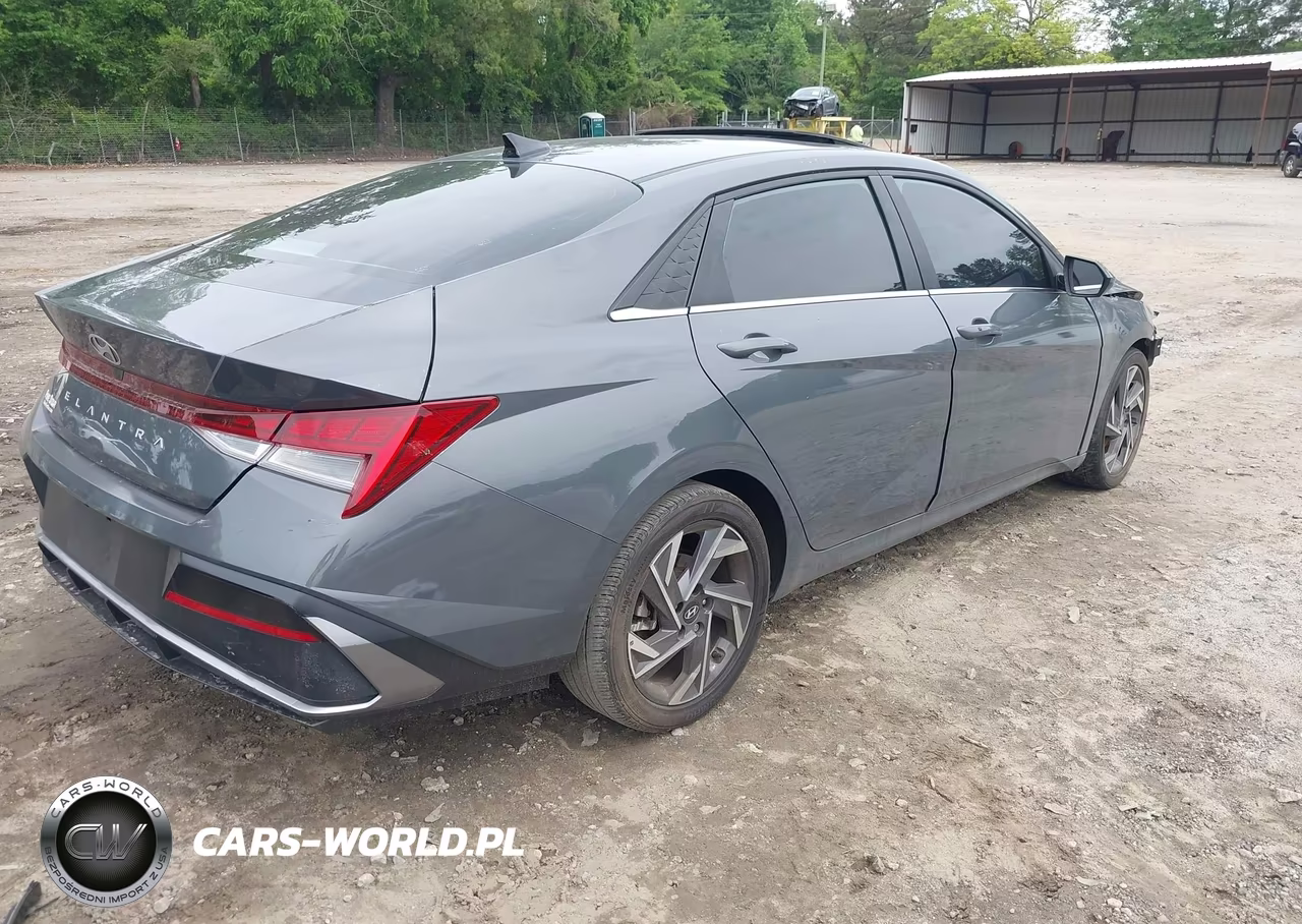 2025 Hyundai Elantra Sel Convenience VIN:KMHLS4DG8SU884539 - 4