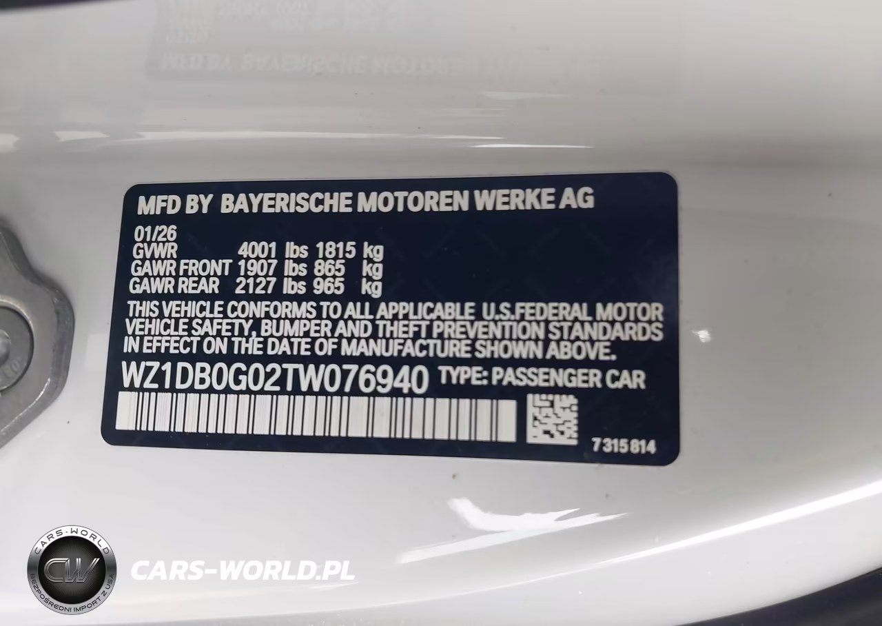 2026 Toyota Gr Supra 3.0 Premium VIN:WZ1DB0G02TW076940 - 9