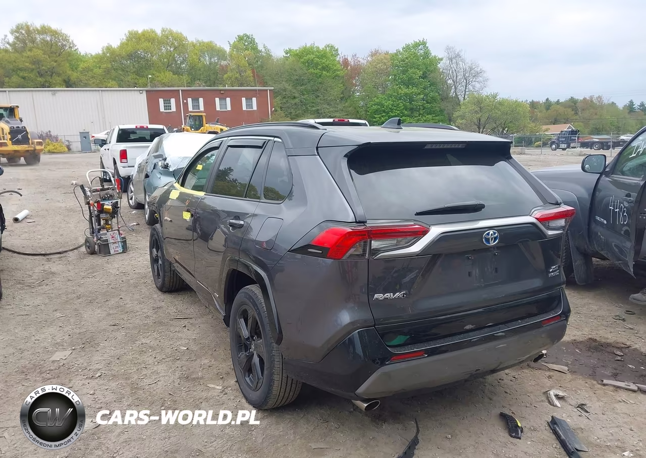2021 Toyota Rav4 Hybrid Xse VIN:4T3E6RFV3MU063218 - 3