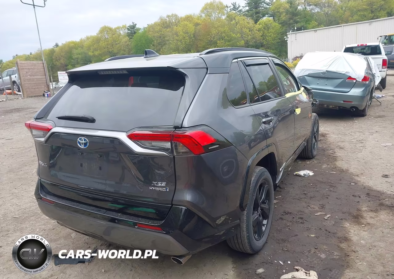 2021 Toyota Rav4 Hybrid Xse VIN:4T3E6RFV3MU063218 - 4