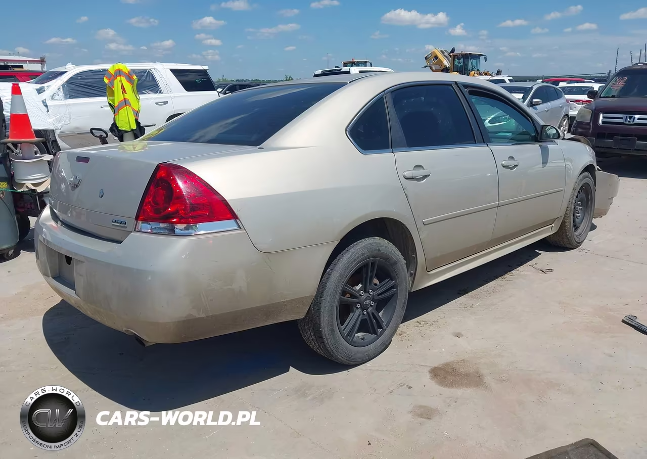 2012 Chevrolet Impala Police VIN:2G1WD5E33C1159885 - 4