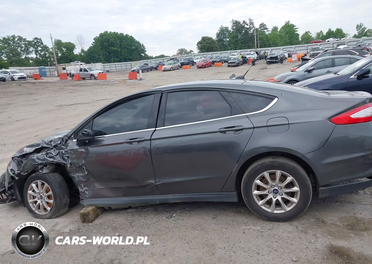 2016 Ford Fusion S VIN:1FA6P0G77G5100852 - 14