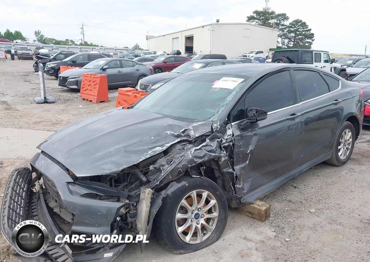2016 Ford Fusion S VIN:1FA6P0G77G5100852 - 6