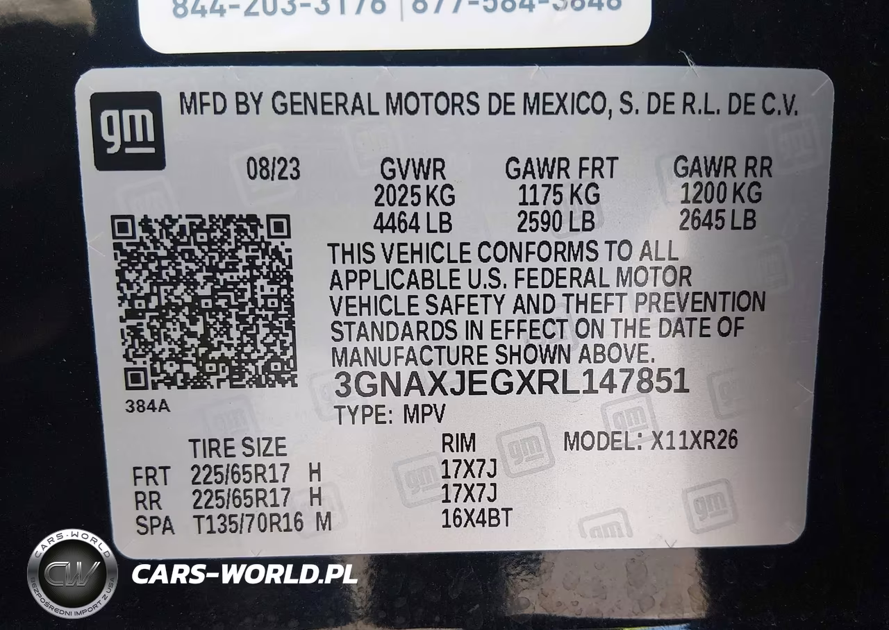 2024 Chevrolet Equinox Fwd 2Fl VIN:3GNAXJEGXRL147851 - 9