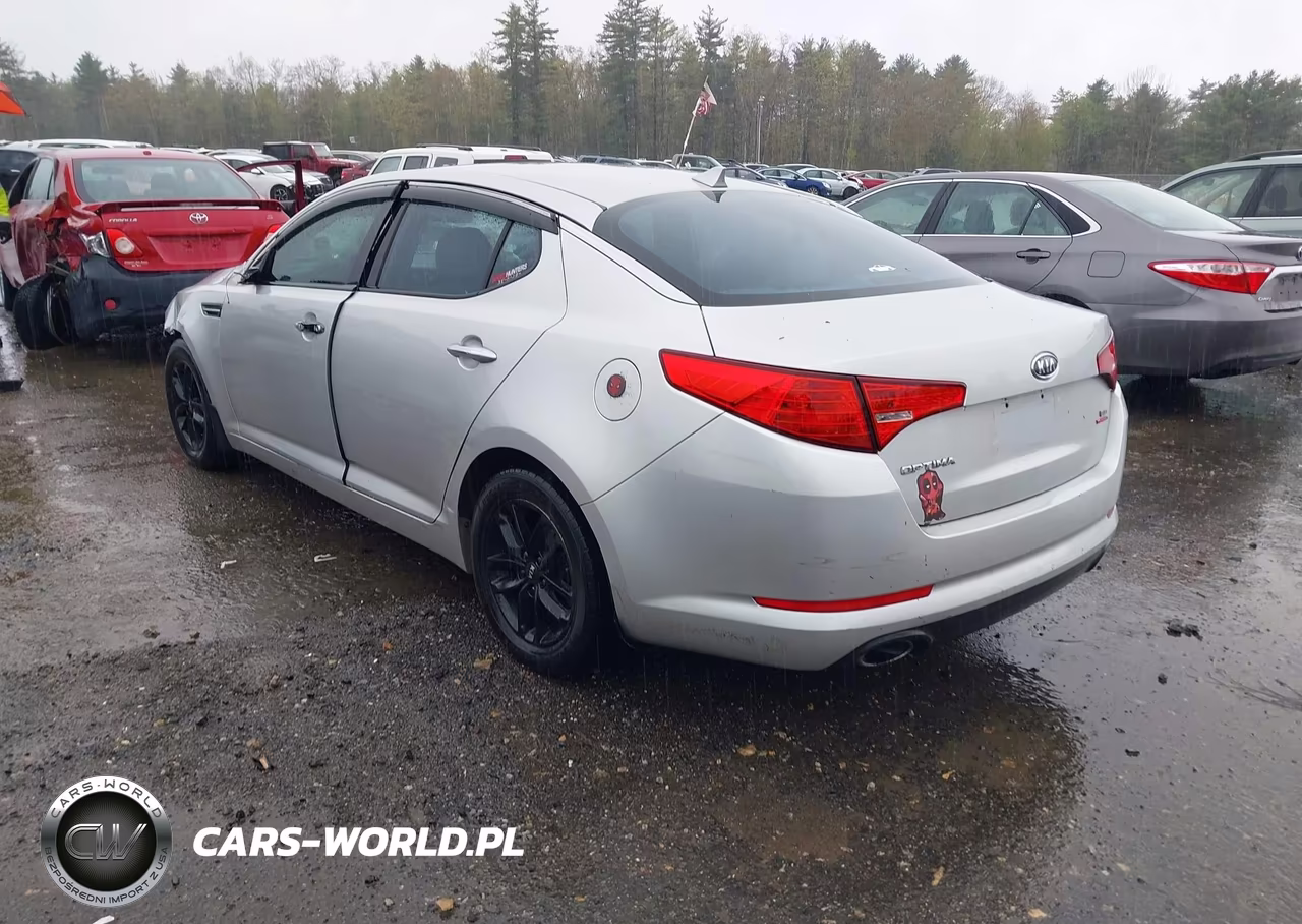 2011 Kia Optima Lx VIN:KNAGM4A77B5164693 - 3