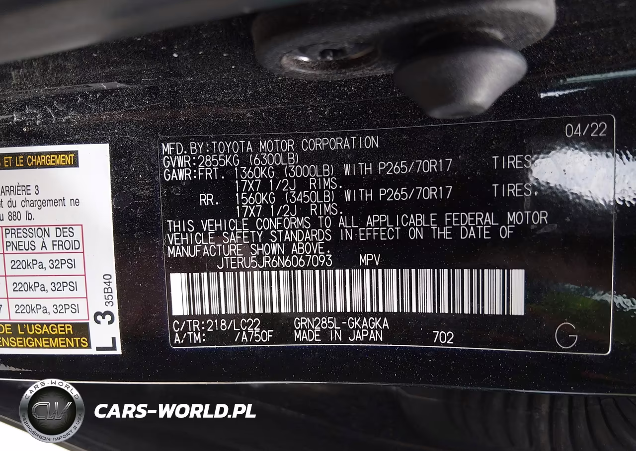 2022 Toyota 4Runner Trd Off Road Premium VIN:JTERU5JR6N6067093 - 9