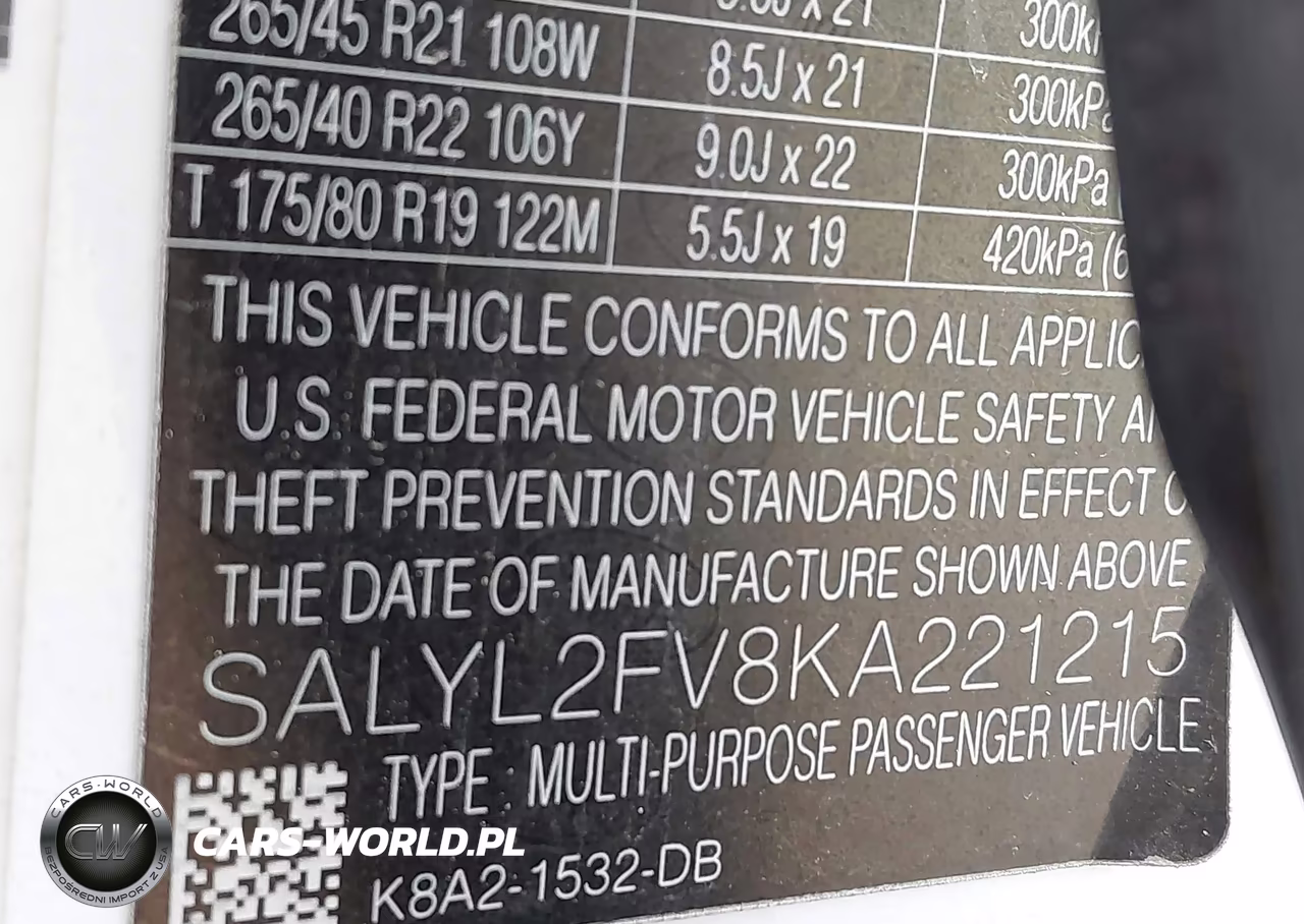 2019 Land Rover Range Rover Velar P340 R-Dynamic Se-P380 R-Dynamic Se VIN:SALYL2FV8KA221215 - 9